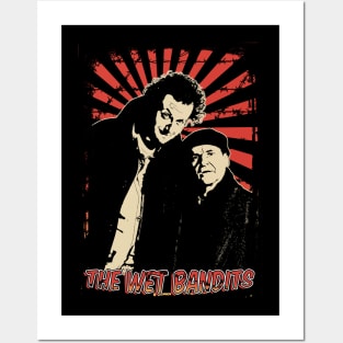 The Wet Bandits 80s Retro Vintage Aesthetic Posters and Art